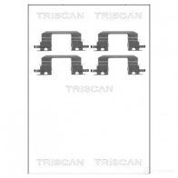 Ремкомплект колодок TRISCAN Subaru Impreza (GFC) 1 Купе 2.0 AWD 115 л.с. 1995 – 2000 5709147552100 8105681532 AO3RT P8