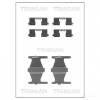 Ремкомплект колодок TRISCAN 8105141589 Nissan Maxima (A32) 4 Седан 2.0 140 л.с. 1995 – 2000 5709147550793 N9G 5FP