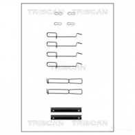 Ремкомплект колодок TRISCAN 8105251594 5709147551516 N3 6SBW Renault Twingo (C06) 1 Хэтчбек 1.2 (C066. C068) 58 л.с. 1996 – 2007