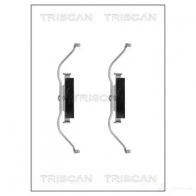 Ремкомплект колодок TRISCAN Volkswagen Transporter (T4) 4 Фургон 1.9 D 60 л.с. 1990 – 1995 RYLW S43 5709147551707 8105291612