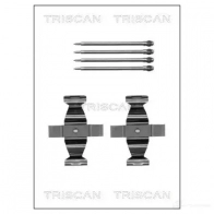 Ремкомплект колодок TRISCAN Mercedes C-Class (W203) 2 Седан 2.7 C 270 CDI (2016) 170 л.с. 2000 – 2007 8105231612 5710476065834 QS4KY B