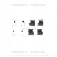 Ремкомплект колодок TRISCAN 5709147549933 Ford Transit 8 (V363) Грузовик 2.2 TDCi 100 л.с. 2013 – наст. время 282CJ W5 8105101608