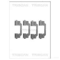 Ремкомплект колодок TRISCAN 8105101647 Citroen Jumpy 2 (VF7) Минивэн 2.0 i 140 л.с. 2007 – наст. время 5709147550328 RM0 FECG