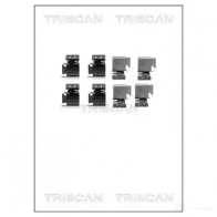 Ремкомплект колодок TRISCAN Toyota Avensis (T270) 3 Универсал 2.0 D 4D (WWT271) 143 л.с. 2015 – наст. время 5709147550120 4B 13UM 8105101627