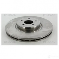 Тормозной диск TRISCAN 812016168 Ford Focus 2 Хэтчбек 2.5 RS 305 л.с. 2009 – 2011 QSHL V 5710476225832
