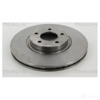 Тормозной диск TRISCAN 812050174 YF 97M 5710476139337 Mazda 3 (BL) 2 Хэтчбек 2.3 MPS Turbo 260 л.с. 2009 – 2014