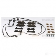 Тормозные колодки, комплект TRISCAN 811011069 1437858174 SZ QSJL