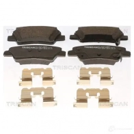 Тормозные колодки, комплект TRISCAN 811043063 1437980905 X GF7WL