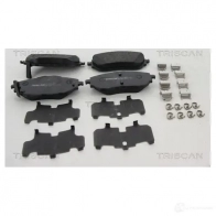Тормозные колодки, комплект TRISCAN 5710476290342 I3F 2FNE 811013154 1213450589