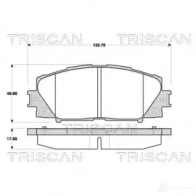Тормозные колодки, комплект