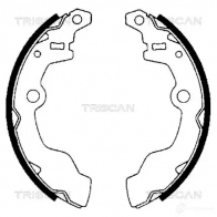 Барабанные тормозные колодки, комплект TRISCAN 810069002 1115068 5709147924532 GDT6 3G4