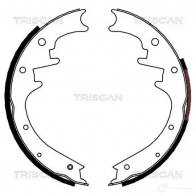 Барабанные тормозные колодки, комплект TRISCAN 5710476080318 810080018 1115105 WQX07 BX