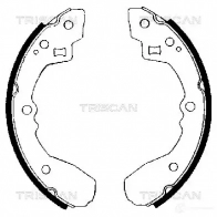 Барабанные тормозные колодки, комплект TRISCAN FPZ4 V2 5709147013663 1115036 810050406