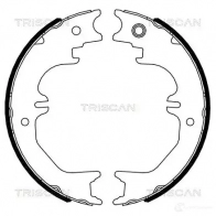 Тормозные колодки ручника, комплект TRISCAN UBBJ P 1114706 810013050 5710476032416