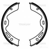 Тормозные колодки ручника, комплект TRISCAN 1114855 J04 8R 5710476208521 810020004