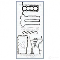 Комплект прокладок головки блока TRISCAN 8427769576621 Opel Corsa (B) 2 Хэтчбек 1.2 i 16V (F08) 65 л.с. 1998 – 2000 59850100 TZH S68