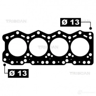 Прокладка ГБЦ, головки блока цилиндров TRISCAN 8427769279744 4SY4 V 5012506 Subaru Impreza (GC) 1 Седан 2.2 Gx AWD 131 л.с. 1998 – 2000