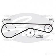 Ремень ГРМ TRISCAN 1GS PB Land Rover Discovery 4 (L319) Внедорожник 2.7 TD 4x4 190 л.с. 2009 – 2024 86455677xs