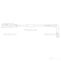 Комплект предупреждающего контакта износа тормозных колодок TRISCAN 5710476207685 Opel Vectra (C) 3 Седан 2.8 V6 Turbo (F69) 230 л.с. 2005 – 2006 IXJV6 9 811524020