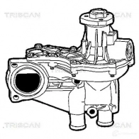 Водяной насос, помпа TRISCAN 1148229 860029003 RWB4I 6 5709147243978 - Изображение 2