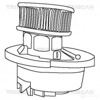 Водяной насос, помпа TRISCAN 1148112 HF 4DD 5709147201084 860024003 - Изображение 2