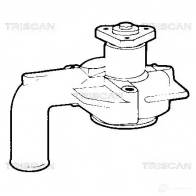 Водяной насос, помпа TRISCAN 1147998 860016457 51 NZRSA 5709147073346 - Изображение 2