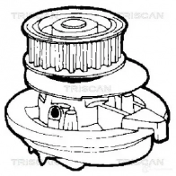 Водяной насос, помпа TRISCAN 1148142 860024847 5709147073834 M0R 8IS - Изображение 2