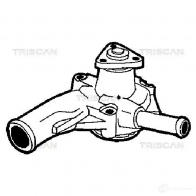 Водяной насос, помпа TRISCAN 860016978 5709147138694 RC U1G 1148011 - Изображение 2