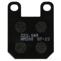 Тормозные колодки, комплект NHC WCH4L O 1437636137 o7022am300