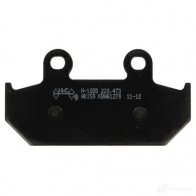 Тормозные колодки, комплект NHC BBS4W H7 1437637139 h1028ak150