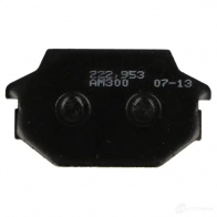 Тормозные колодки, комплект NHC h1088am300 H7OK BK 1437637140