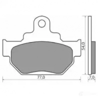 Тормозные колодки, комплект NHC s3026ak150 1437637069 JG9 7XK