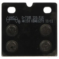Тормозные колодки, комплект NHC o7005ak150 1437637129 FXS04U 4