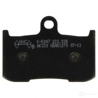 Тормозные колодки, комплект NHC YMK FAH8 1437637150 k5047ak150