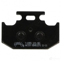 Тормозные колодки, комплект NHC y2055ak150 1437636639 MX FJ0