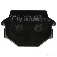 Тормозные колодки, комплект NHC 6A8GN WA 1437636943 s3017ak150