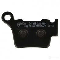 Тормозные колодки, комплект NHC BBF SN 1437636675 o7065ak150