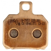 Тормозные колодки, комплект NHC o7053cu7 1437638309 5XSD 5