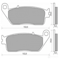 Тормозные колодки, комплект NHC 3 1EENB 1437638726 h1045cu1 - Изображение 5