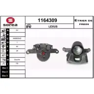 Тормозной суппорт SNRA PEC JJ XHDI2DG 1164309 Lexus RX (XU10) 1 Внедорожник 3.0 300 (MCU10) 201 л.с. 1998 – 2003