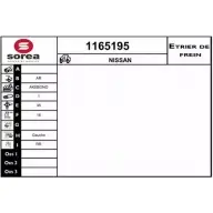 Тормозной суппорт SNRA 1165195 YKL96B6 1228676029 VATYM UG