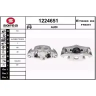 Тормозной суппорт SNRA 1224651 65ZXK5U Audi A4 (B7) 3 Универсал 4.2 S4 Quattro 344 л.с. 2004 – 2008 63 GDOZ8