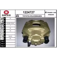 Тормозной суппорт SNRA 6DJ5P Toyota Vitz (XP90) 2 Хэтчбек 1.0 VVT i (KSP90) 69 л.с. 2005 – 2011 E XX14 1224727