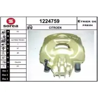 Тормозной суппорт SNRA UYV8AV Peugeot 208 ZY WNH6F 1224759