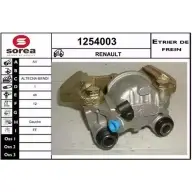 Тормозной суппорт SNRA WKJ5 1K1 1228680507 WBKWE 1254003