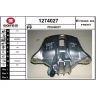 Тормозной суппорт SNRA 1274027 GKCSAC Peugeot 206 2 (Plus 2L, 2M) Хэтчбек 1.4 i 73 л.с. 2010 – 2024 L O8ODZ8