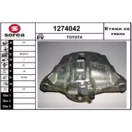 Тормозной суппорт SNRA 1274042 T NAEFI Toyota Yaris (XP10) 1 Хэтчбек 1.4 D 4D (NLP10) 75 л.с. 2001 – 2005 BM34OL