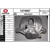 Тормозной суппорт SNRA Mercedes E-Class (W211) 3 Седан 2.2 E 200 CDI (2104) 102 л.с. 2002 – 2008 1274067 5TBBQ 1G24 PMW