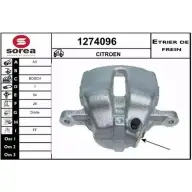 Тормозной суппорт SNRA Citroen C3 2 (SC, PF1) Хэтчбек 1.4 73 л.с. 2009 – 2024 1274096 R2LDV TS0 X1