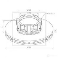 Ресивер воздушный PETERS ENNEPETAL 01636200a 1438222210 5J64C B